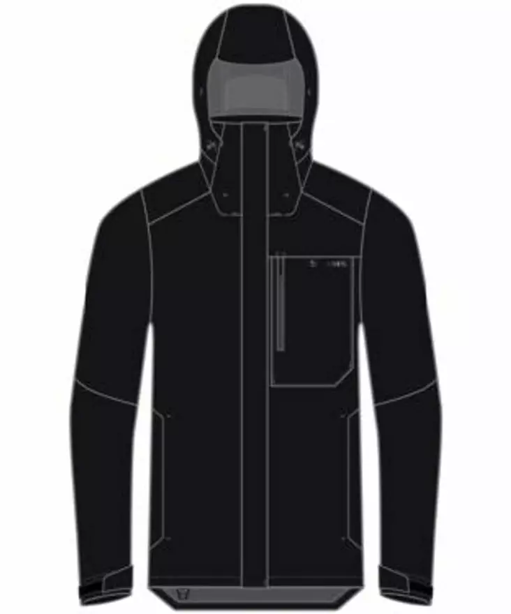 Simms Challenger Jacket Black - Skalljakker herrer - 694264686959 - 2