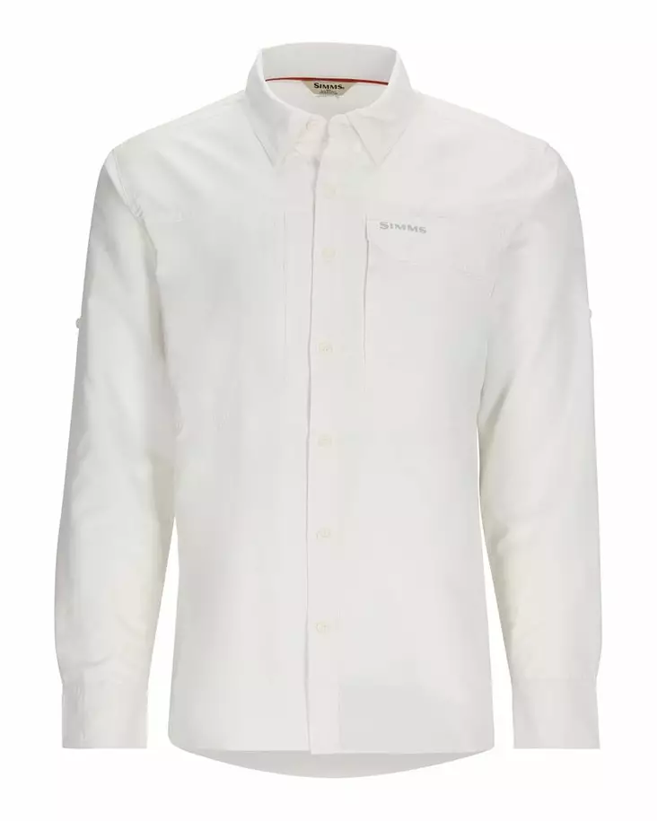 Simms Guide Shirt White - Skjorter - 694264691779 - 2