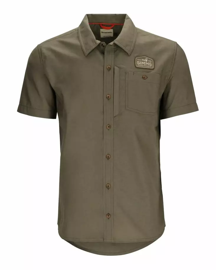 Simms Shop Shirt Dark Stone - Skjorter - 694264639849 - 2