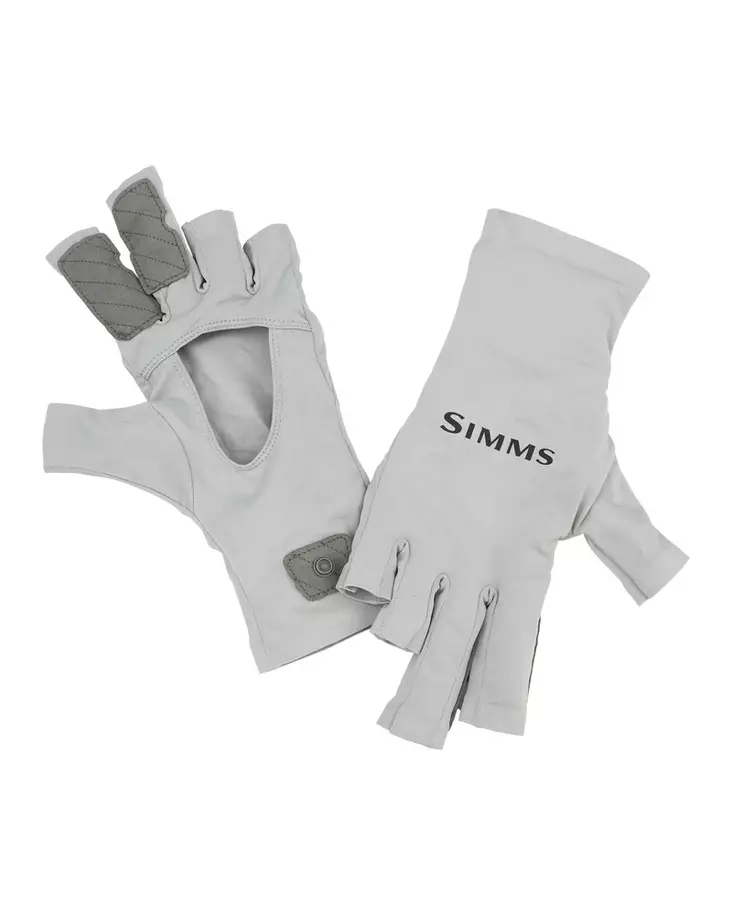 Simms SolarFlex Sunglove Sterling - Hansker - 694264480519 - 1