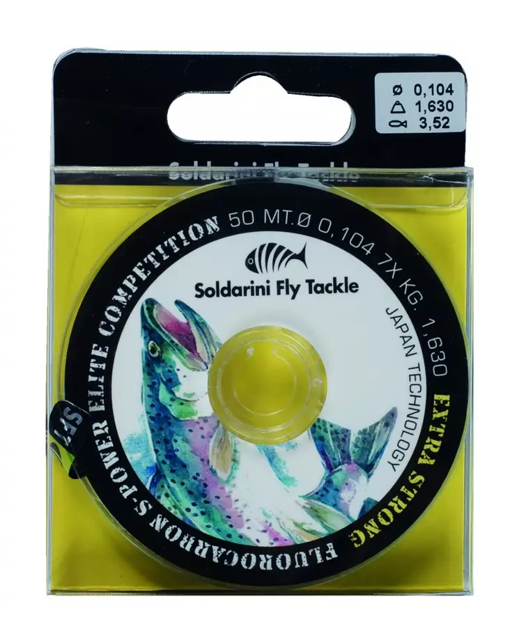 Soldarini Fluorocarbon 100% S-Power Elite Competition - Fluorkarbon fortomsmateriale - 8059016751309 - 10