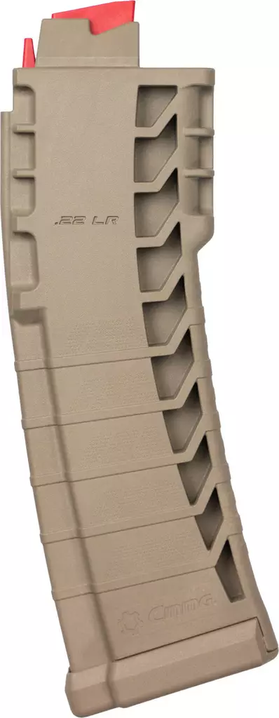 CMMG Magazine .22 LR Mk4/AR15 25rd FDE - Rifledeler - 22AFC2B-FDE - 2