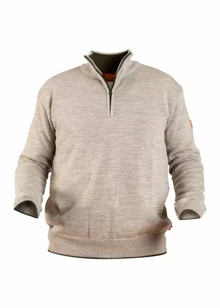 Nordhunt Runar Quarter Zip Savanne Melange - Jegertrøyer - 40451-SAV-L - 1