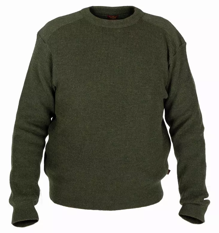Nordhunt Oluf O-Neck Knit Green - Jegertrøyer - 23450-G-M - 1