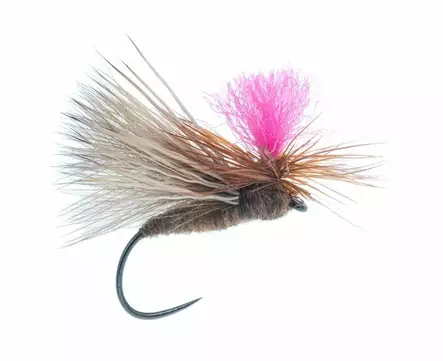CDC Caddis Barbless Brown - Torrfluer - G1113BL-10BR - 1