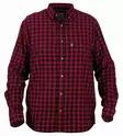 Nordhunt Sermen Flannel Shirt Boredeaux / Navy Check - Jegertrøyer - NH600224-248-S - 2