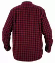 Nordhunt Sermen Flannel Shirt Boredeaux / Navy Check - Jegertrøyer - NH600224-248-S - 3