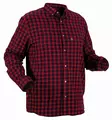 Nordhunt Sermen Flannel Shirt Boredeaux / Navy Check - Jegertrøyer - NH600224-248-S - 1