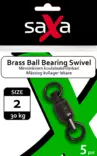 Saxa Brass Ball Bearing Swivel - Lås og svivel - Brassballbs - 1