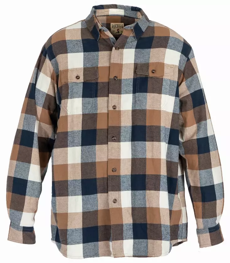 Nordhunt Denver Flannel Shirt Camel - Jegertrøyer - NH23442-S - 1