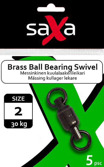 Saxa Brass Ball Bearing Swivel - Lås og svivel - Brassballbs - 1